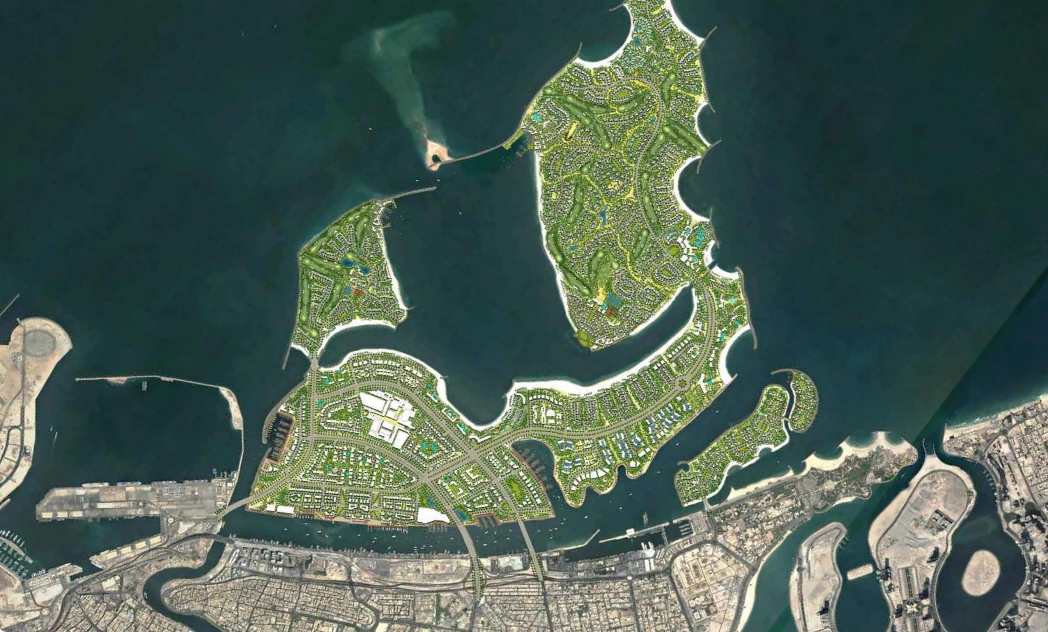 Dubai Islands masterplan