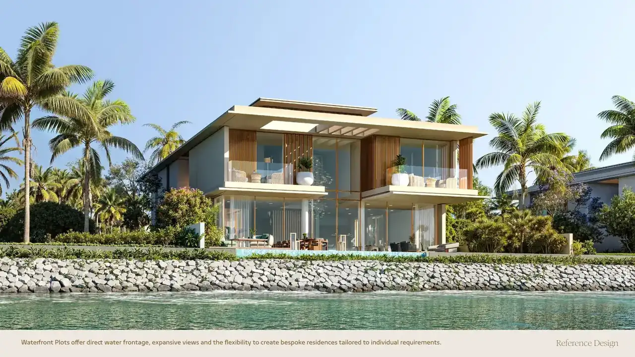 Waterfront plot · reference design