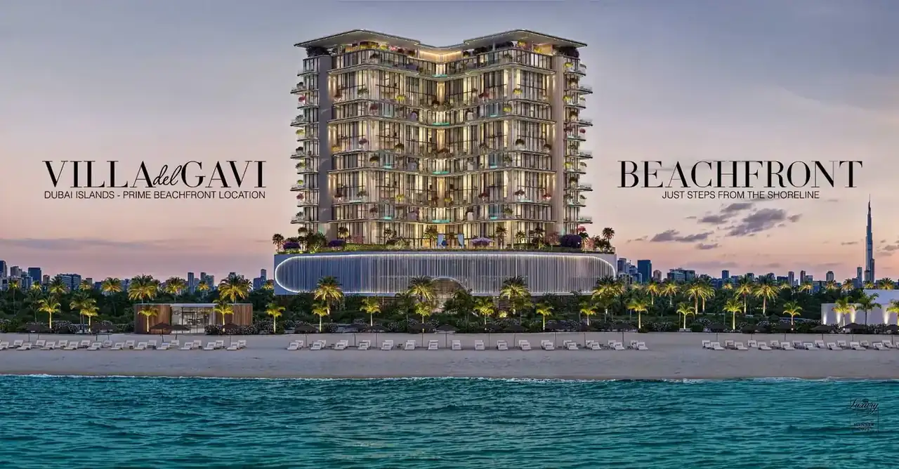 Beachfront facade