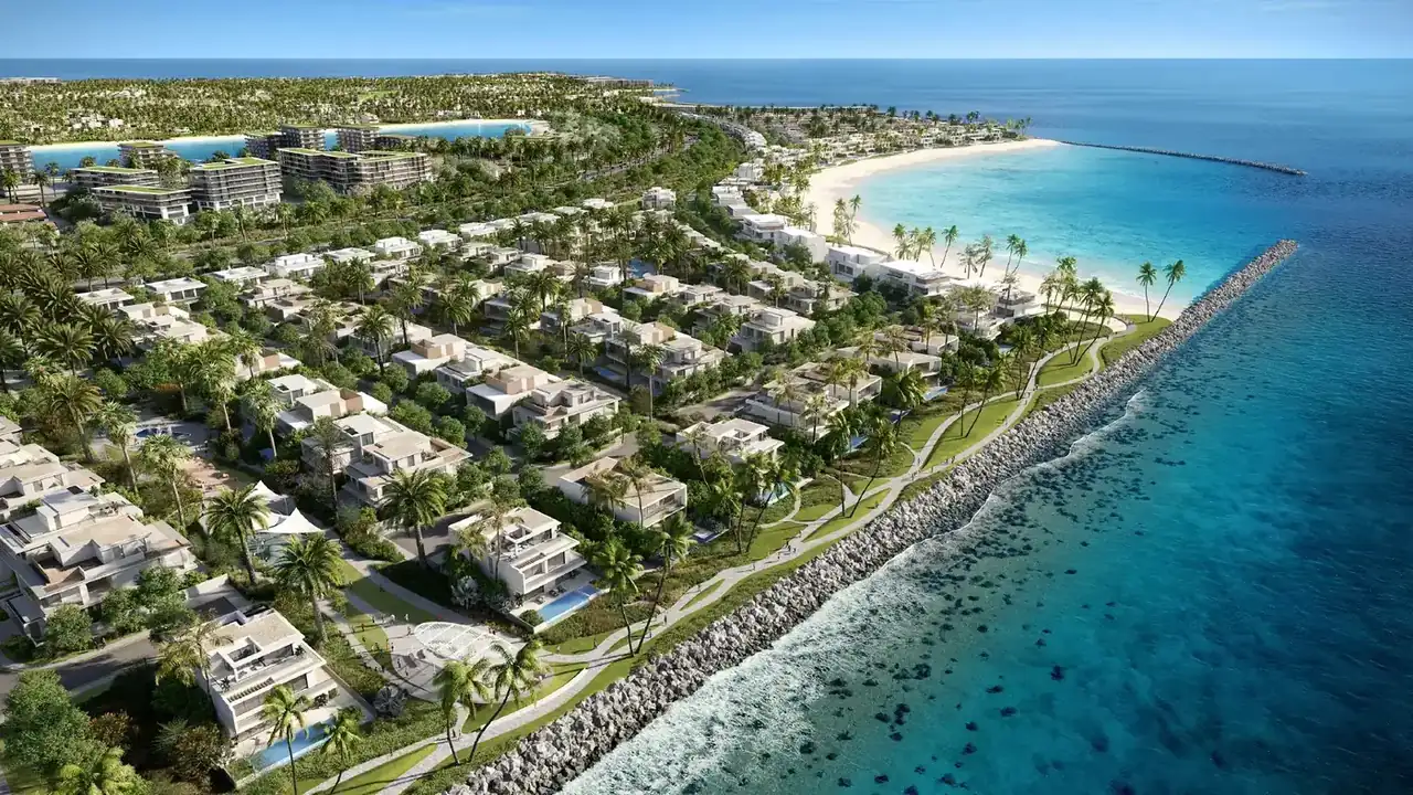 Bay Villas from above